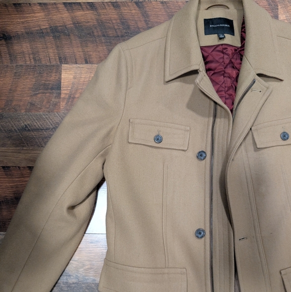 Banana Republic wool coat made in Italy - Picture 4 of 6